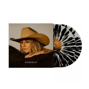 Lainey Wilson Whirlwind Clear/Black Splatter Vinyl